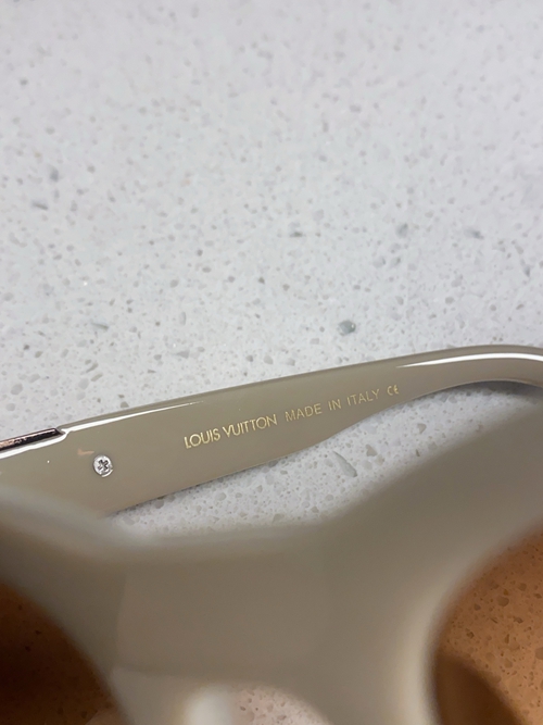 ルイヴィトンサングラス角部分ディテール